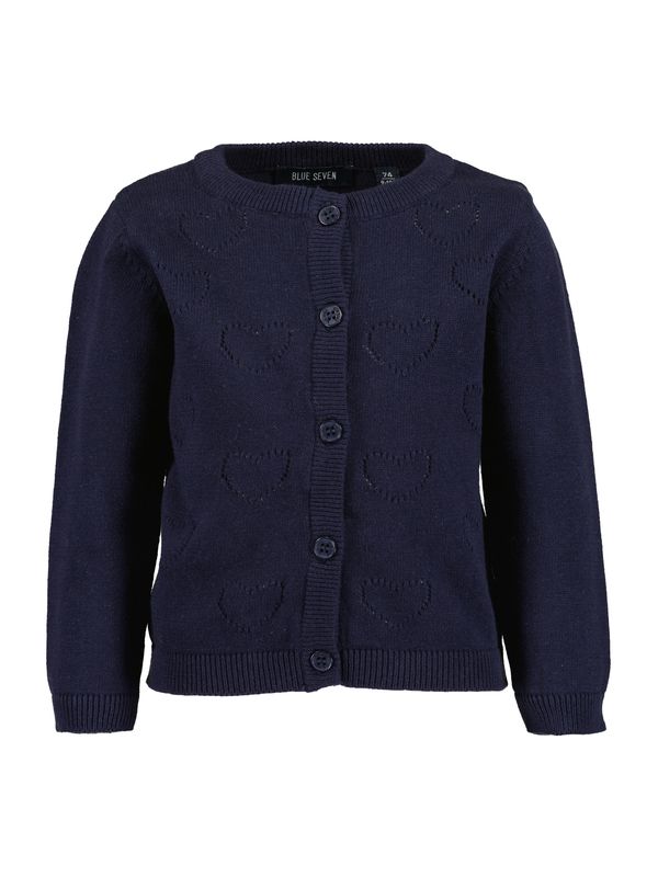 BLUE SEVEN BLUE SEVEN Плетена жилетка  нощно синьо