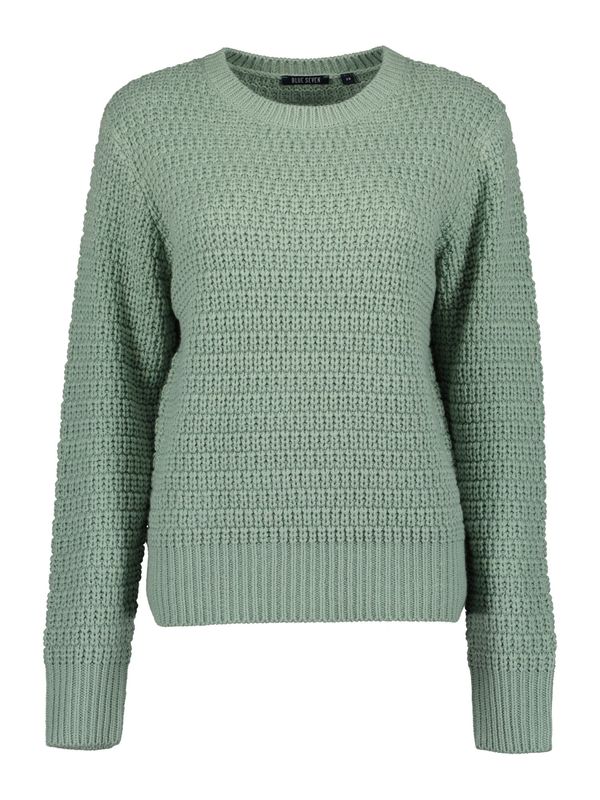BLUE SEVEN BLUE SEVEN Пуловер  нефритено зелено