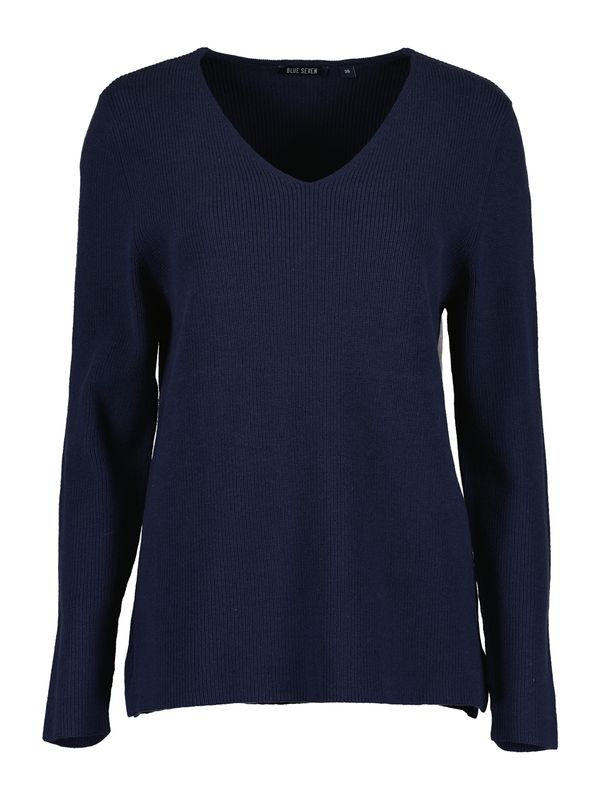 BLUE SEVEN BLUE SEVEN Пуловер  нощно синьо