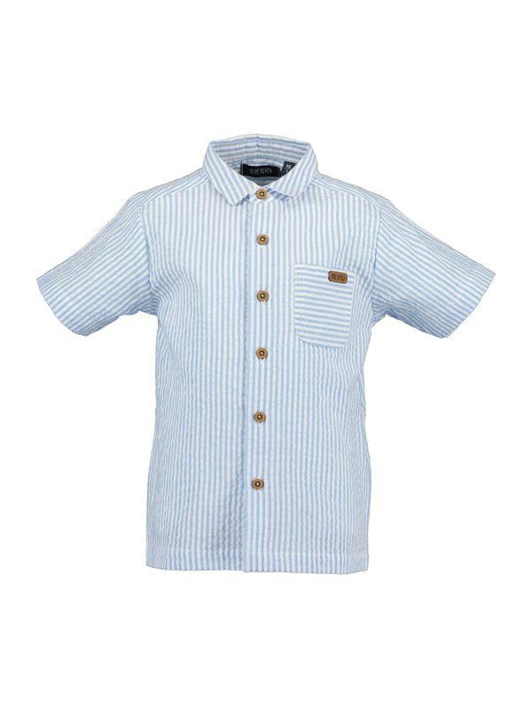 BLUE SEVEN BLUE SEVEN Риза  светлосиньо / кафяво / бяло