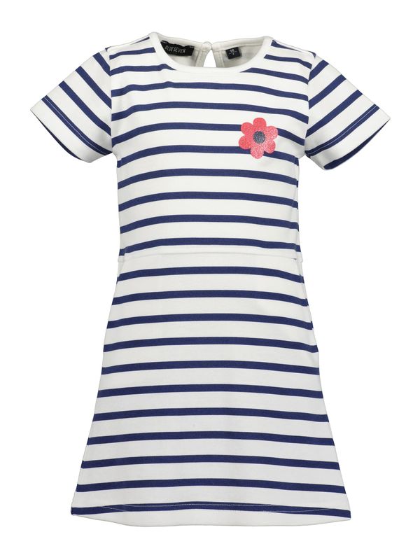BLUE SEVEN BLUE SEVEN Рокля  нейви синьо / бледорозово / бяло