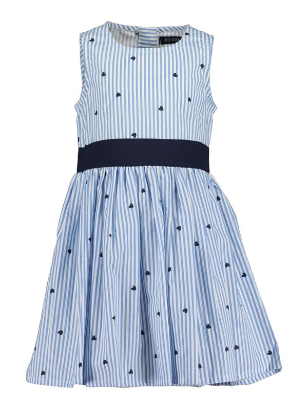 BLUE SEVEN BLUE SEVEN Рокля  нейви синьо / светлосиньо / бяло