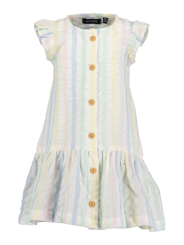 BLUE SEVEN BLUE SEVEN Рокля  пастелно жълто / зелено / бледорозово / бяло