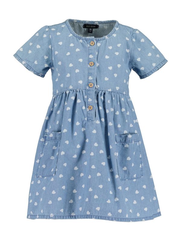 BLUE SEVEN BLUE SEVEN Рокля  син деним / светлосиньо