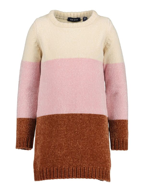 BLUE SEVEN BLUE SEVEN Рокля  слонова кост / мед / бледорозово