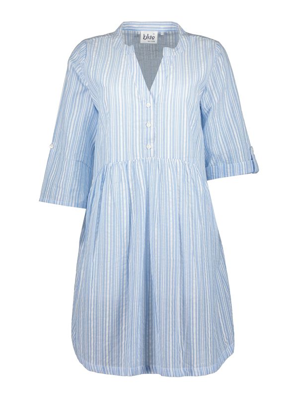 BLUE SEVEN BLUE SEVEN Рокля  светлосиньо / бяло