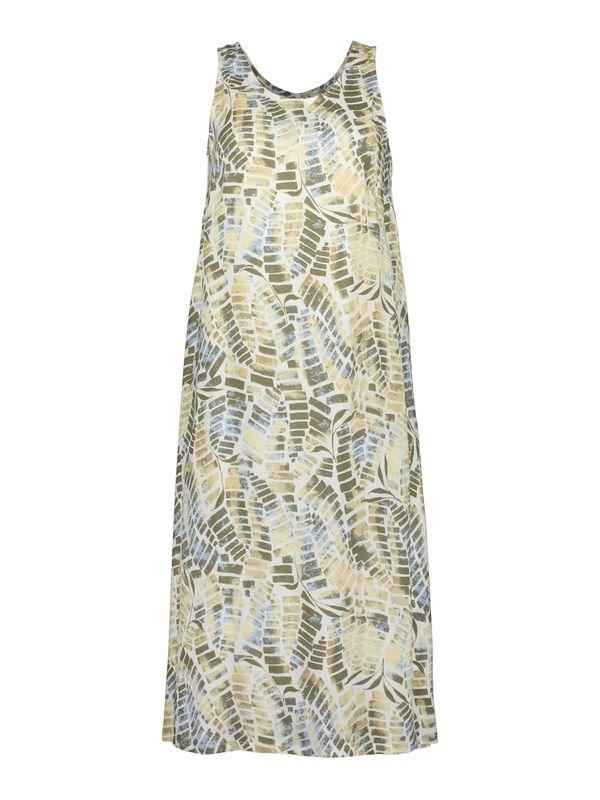 BLUE SEVEN BLUE SEVEN Рокля  светлосиньо / каки / пастелно зелено / бяло