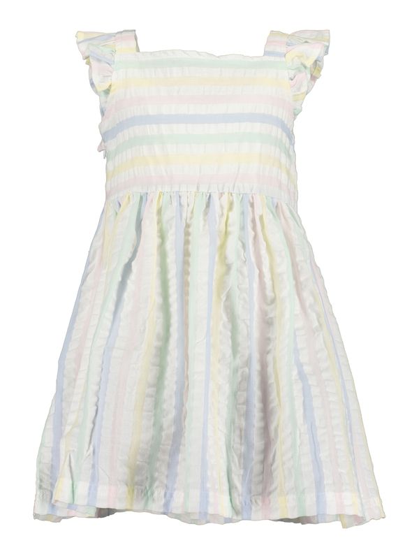 BLUE SEVEN BLUE SEVEN Рокля  светлосиньо / светложълто / светлозелено / бяло