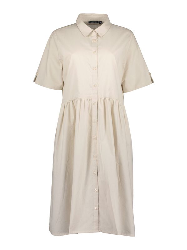 BLUE SEVEN BLUE SEVEN Рокля тип риза  бежово