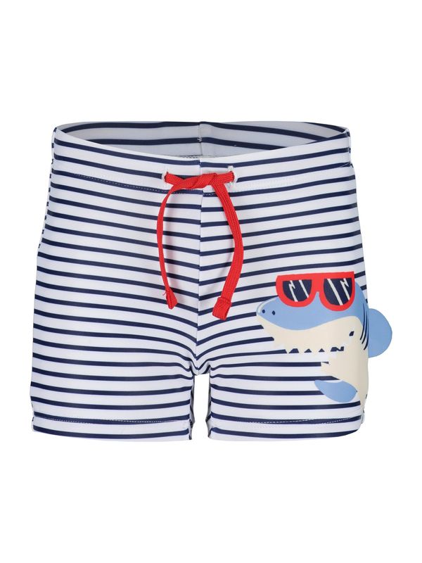 BLUE SEVEN BLUE SEVEN Шорти за плуване  морскосиньо / светлосиньо / червено / бяло