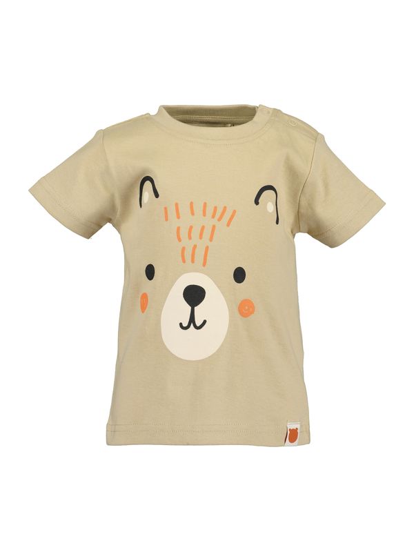 BLUE SEVEN BLUE SEVEN Тениска  бежово / камел / оранжево / черно