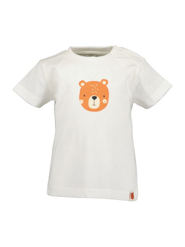 BLUE SEVEN BLUE SEVEN Тениска  екрю / оранжево / черно / бяло