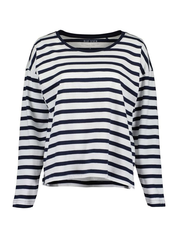 BLUE SEVEN BLUE SEVEN Тениска  нощно синьо / бяло