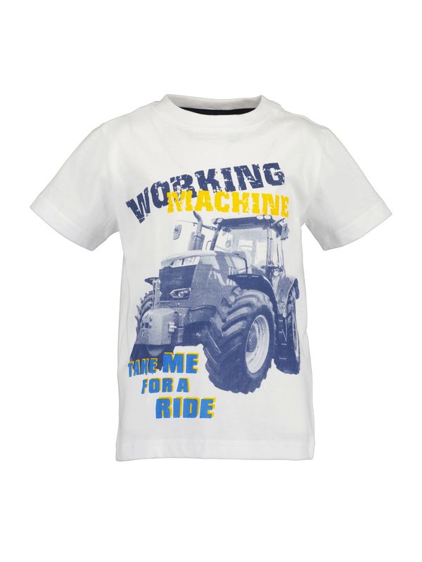 BLUE SEVEN BLUE SEVEN Тениска  синьо / морскосиньо / жълто / бяло