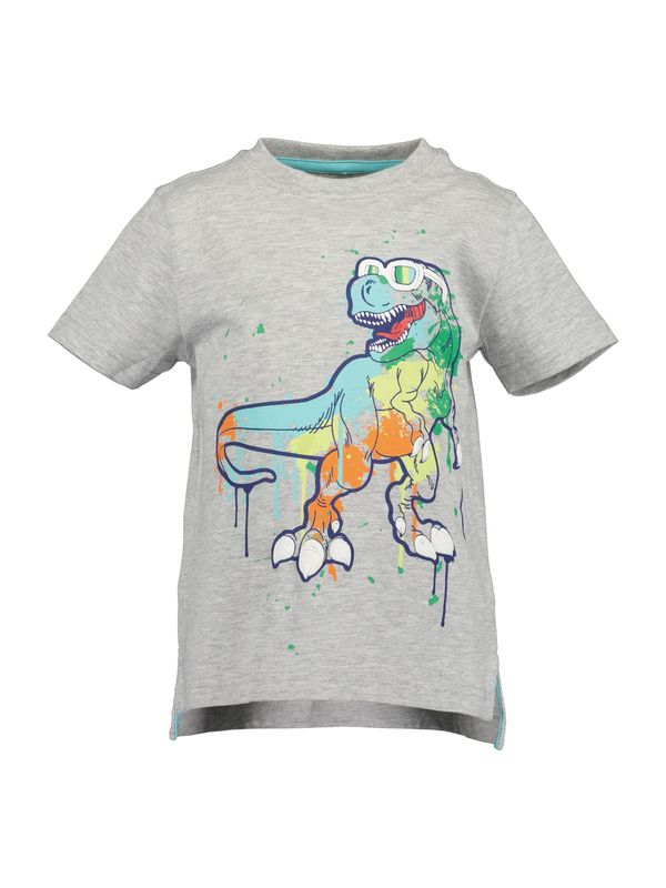 BLUE SEVEN BLUE SEVEN Тениска  сив меланж / пъстро