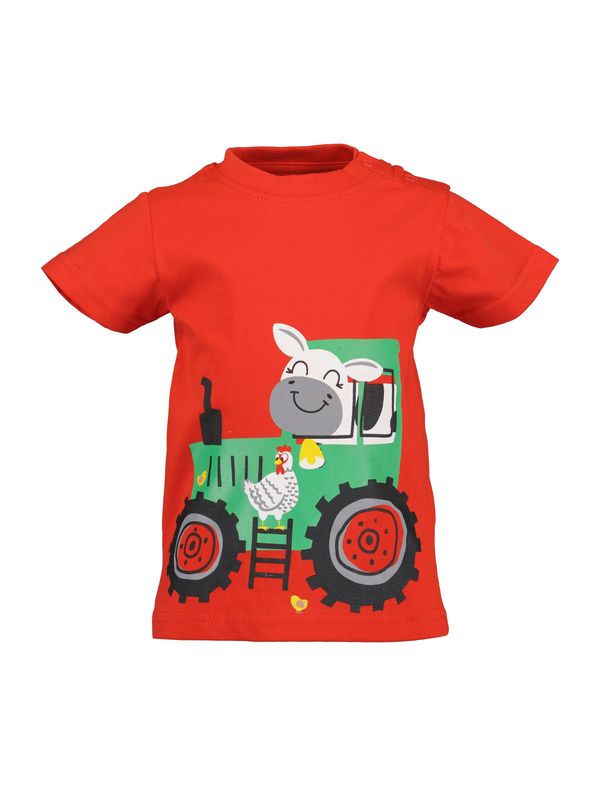 BLUE SEVEN BLUE SEVEN Тениска  сиво / зелено / червено / бяло