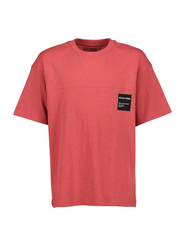 BLUE SEVEN BLUE SEVEN Тениска  светлочервено / черно