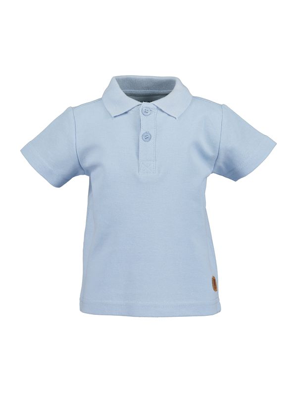 BLUE SEVEN BLUE SEVEN Тениска  светлосиньо / кафяво / умбра