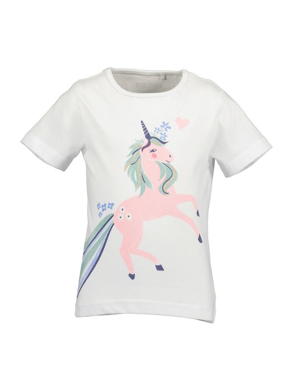 BLUE SEVEN BLUE SEVEN Тениска  светлосиньо / светлозелено / бледорозово / бяло