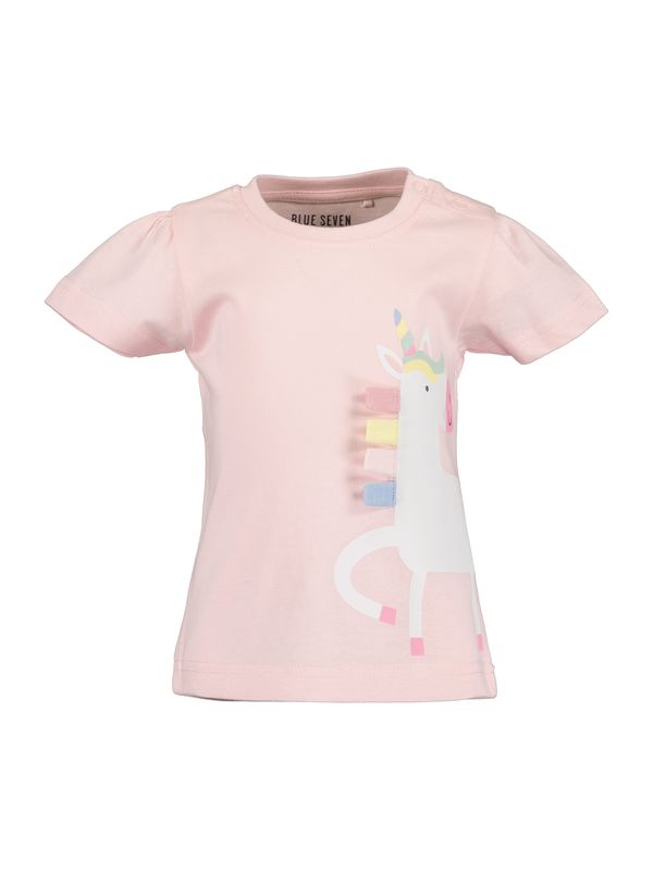 BLUE SEVEN BLUE SEVEN Тениска  светлосиньо / жълто / ябълка / бледорозово