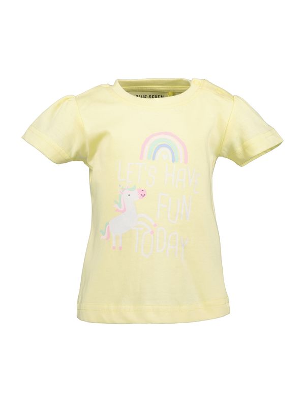 BLUE SEVEN BLUE SEVEN Тениска  светложълто / мента / бледорозово / бяло