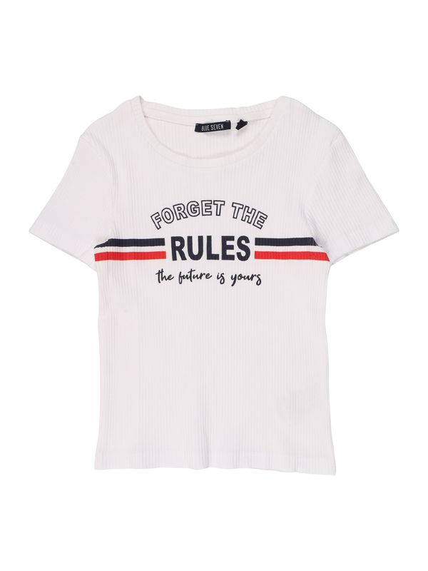 BLUE SEVEN BLUE SEVEN Тениска  тъмносиньо / червено / бяло