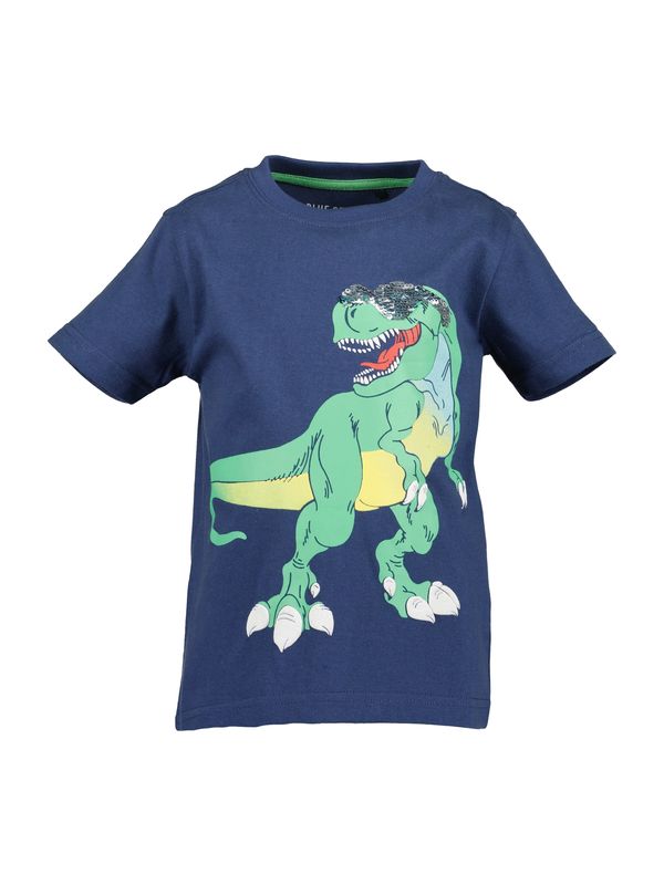 BLUE SEVEN BLUE SEVEN Тениска  тъмносиньо / светложълто / светлозелено / червено