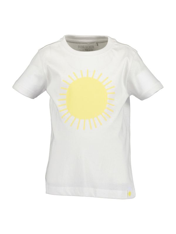 BLUE SEVEN BLUE SEVEN Тениска  жълто / бяло