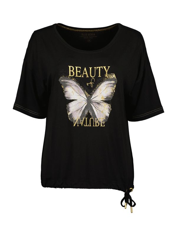 BLUE SEVEN BLUE SEVEN Тениска  злато / сиво / люляк / черно