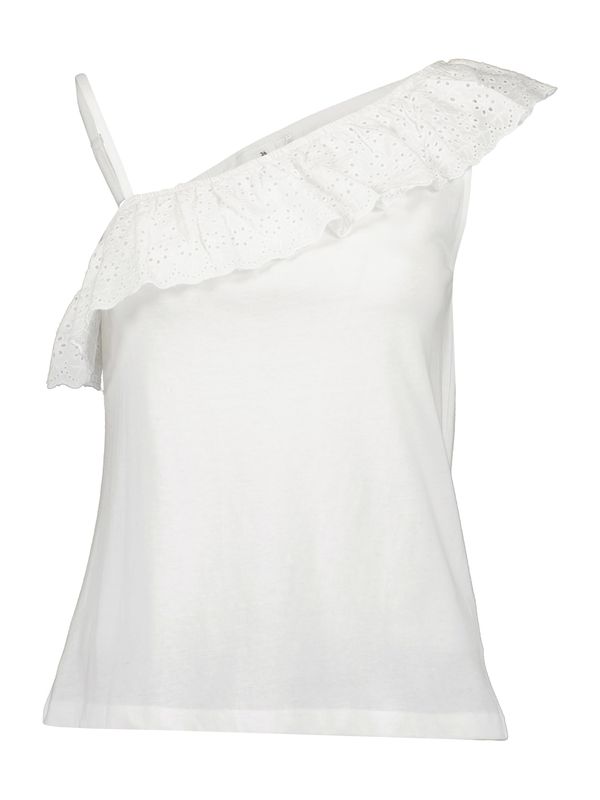 BLUE SEVEN BLUE SEVEN Топ 'Da'  бяло