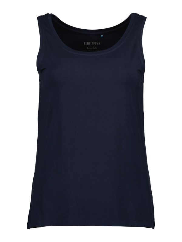 BLUE SEVEN BLUE SEVEN Топ  нощно синьо