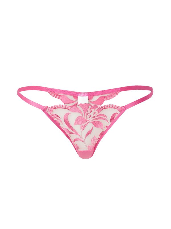 Bluebella Bluebella Стринг 'Leonora'  розово / прозрачно