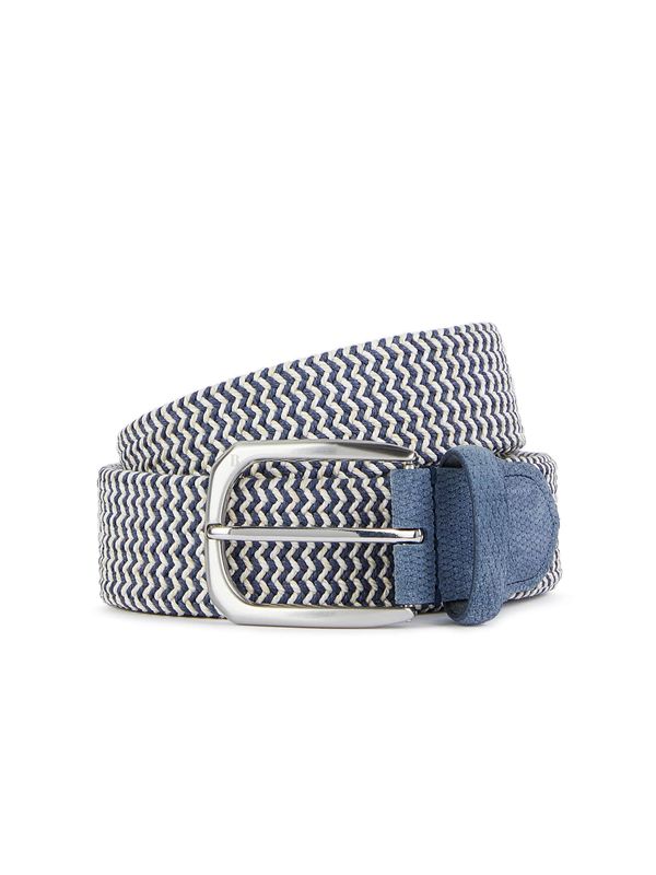 Boggi Milano Boggi Milano Колан  синьо / бяло