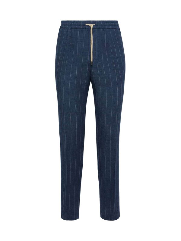 Boggi Milano Boggi Milano Панталон с набор  нейви синьо / бяло
