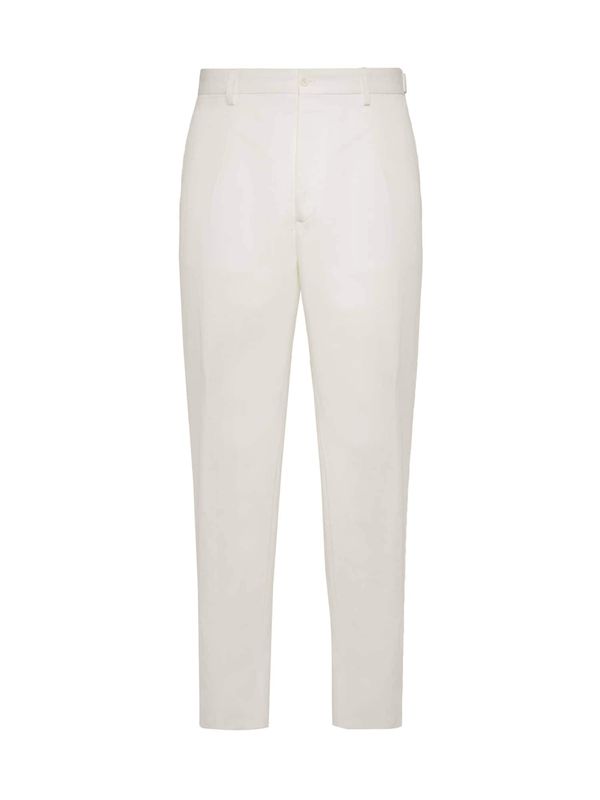 Boggi Milano Boggi Milano Панталон с ръб  черно / бяло