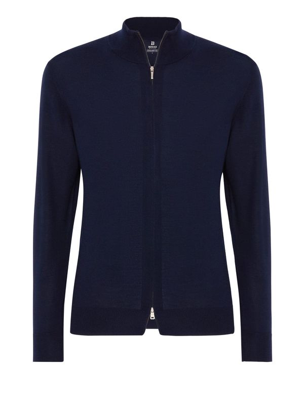 Boggi Milano Boggi Milano Плетена жилетка  нейви синьо
