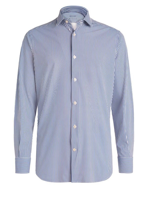 Boggi Milano Boggi Milano Риза  нейви синьо / бяло
