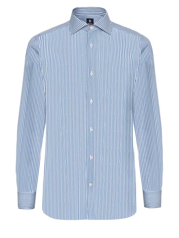 Boggi Milano Boggi Milano Риза  синьо / бяло