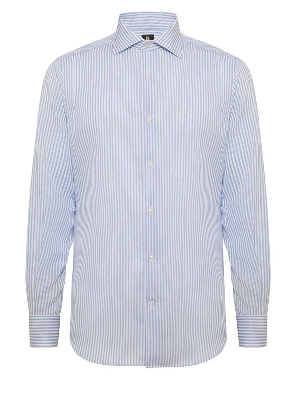 Boggi Milano Boggi Milano Риза  светлосиньо / бяло