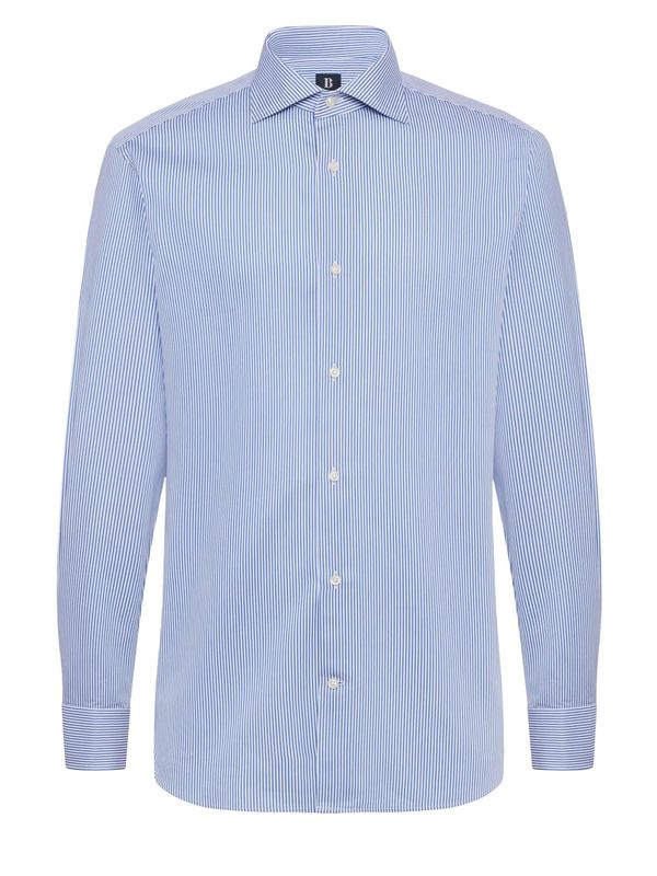 Boggi Milano Boggi Milano Риза  светлосиньо / бяло