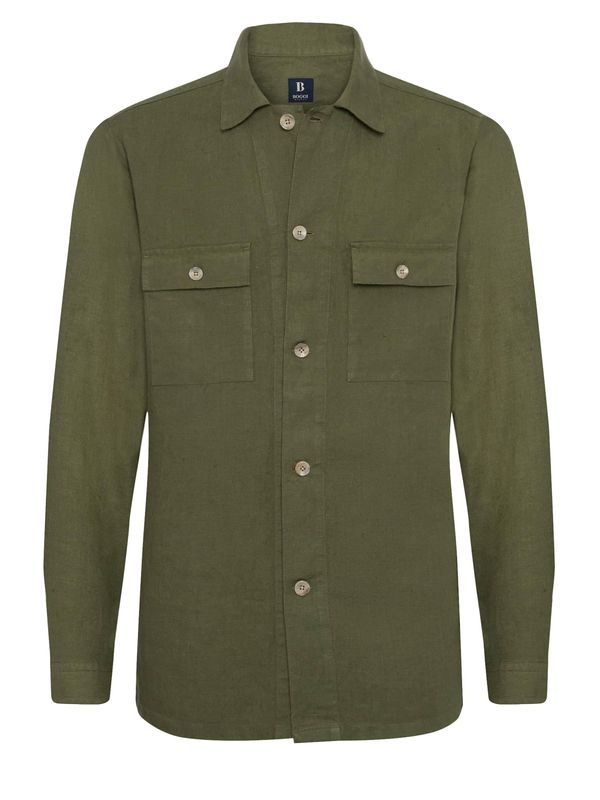 Boggi Milano Boggi Milano Риза  тъмнозелено