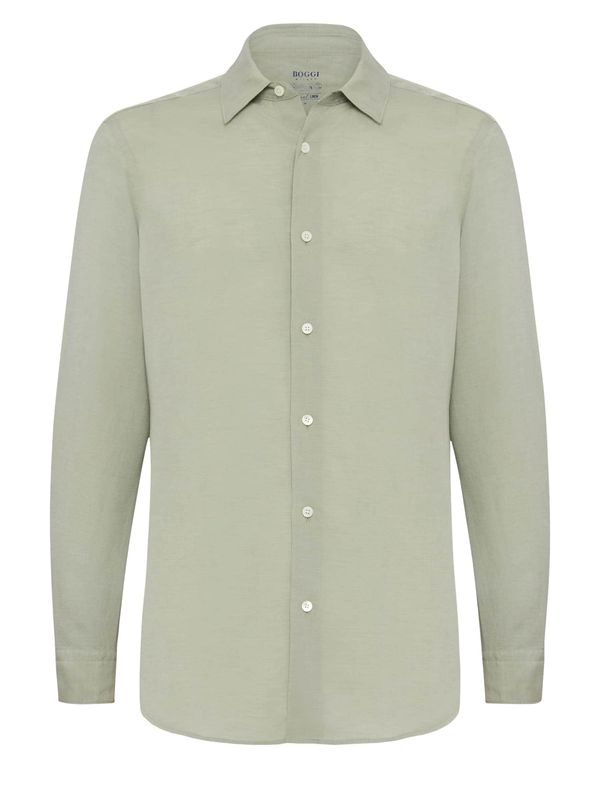 Boggi Milano Boggi Milano Риза  зелено / светлозелено