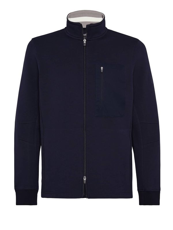 Boggi Milano Boggi Milano Суичъри с качулка  нейви синьо