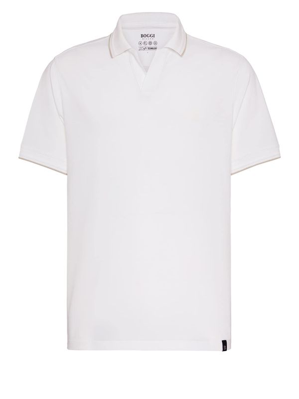 Boggi Milano Boggi Milano Тениска  черно / бяло