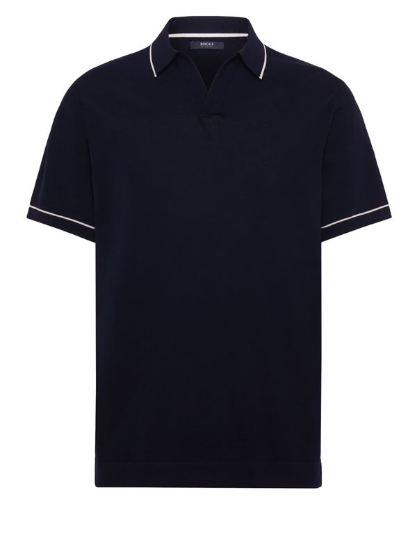 Boggi Milano Boggi Milano Тениска  черно / бяло