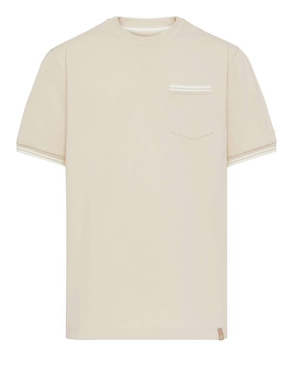 Boggi Milano Boggi Milano Тениска  кремаво / екрю / бяло