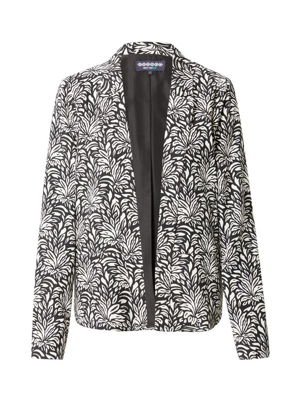 BONOBO BONOBO Блейзър 'FLAVIEAOPF'  черно / бяло