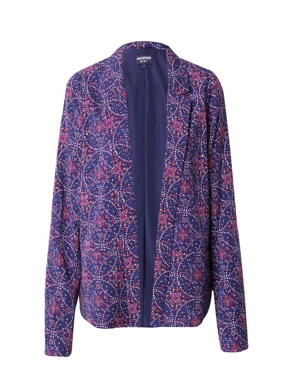 BONOBO BONOBO Блейзър 'FLAVIEAOPF'  нейви синьо / лилав / оранжево / бяло