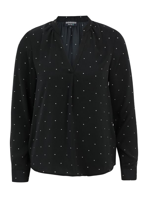 BONOBO BONOBO Блуза 'BLOUEVAF'  черно / бяло