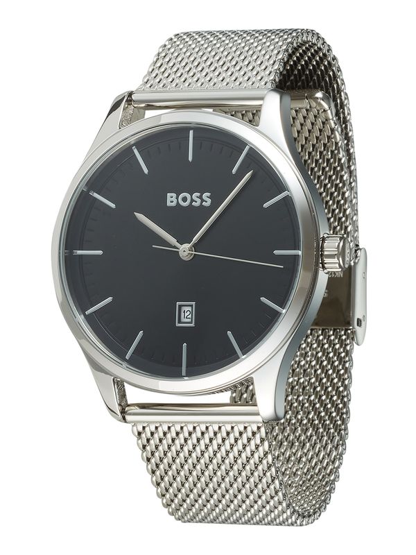 BOSS Black BOSS Black Аналогов часовник  черно / сребърно